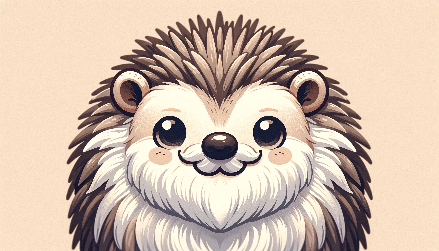 old looking hedgehog